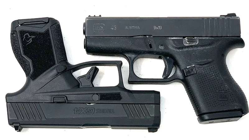 Glock 43 vs Taurus GX4 Square