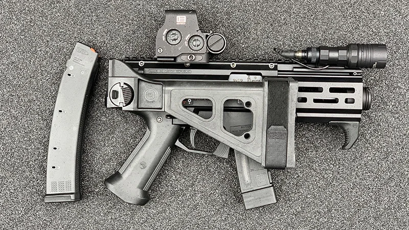 CZ Scorpion Micro Folded Right 35 Round Magazine Left