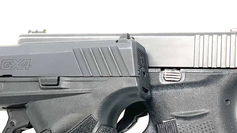 Glock 43 vs Taurus GX4 Slide Stop