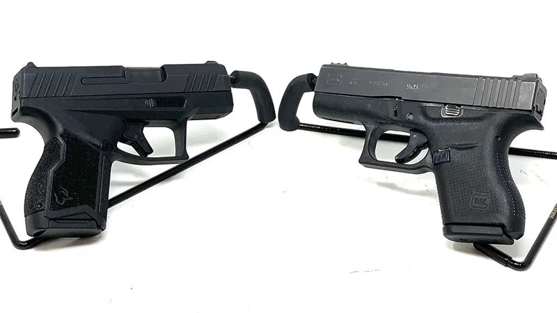 Glock 43 vs Taurus GX4 Facing