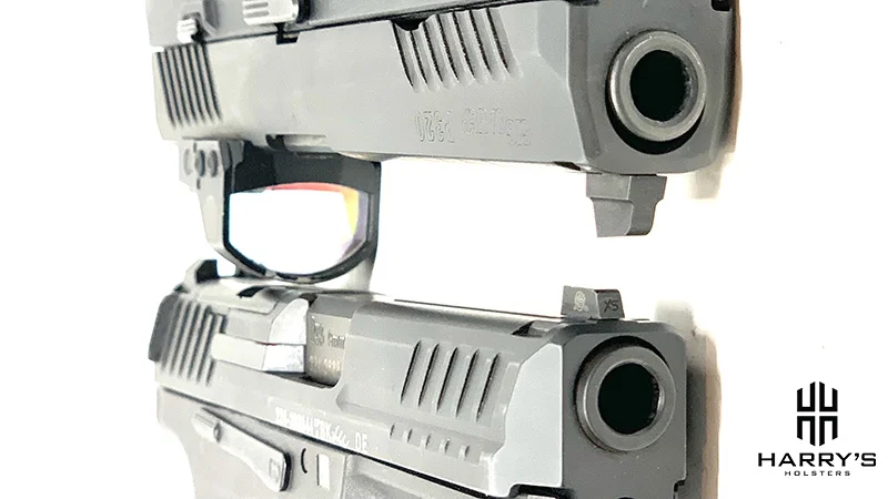 HK VP9 vs Sig P320 slides