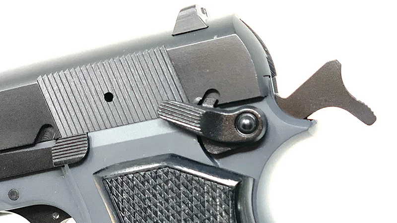 Browning Hi Power Review Safety Left On