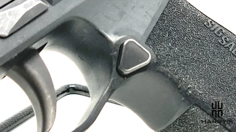 Glock 43x vs Sig P365 mag release