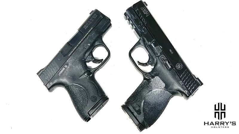 SW M_P 2.0 Compact vs Shield X
