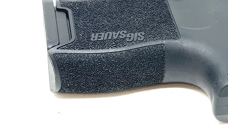 Sig P365 SAS Review Backstrap