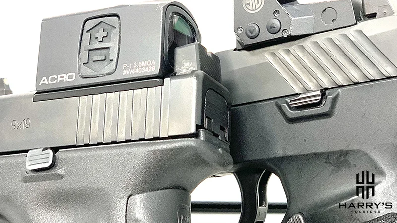 Glock 17 vs Sig P320 controls