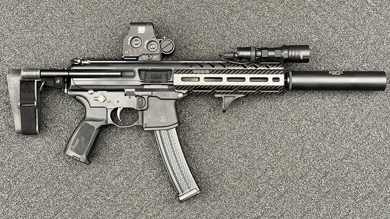 Sig MPX Collapsed Brace Right
