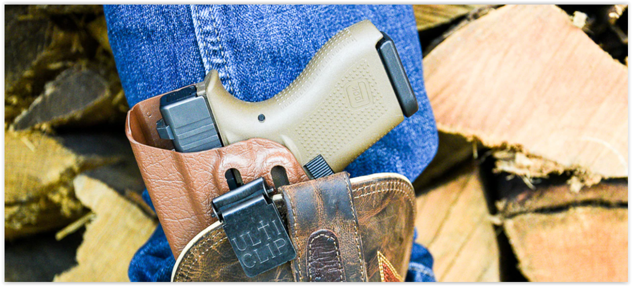 Glock 42 in boot