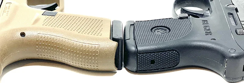 Glock 42 vs LCP backstraps
