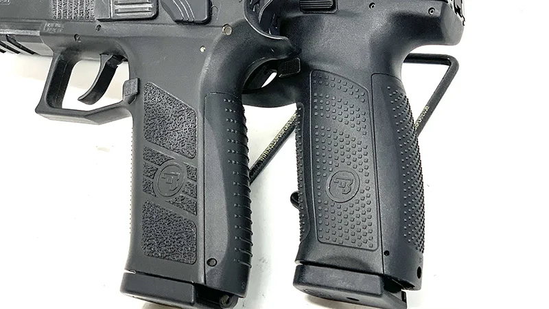 CZ P09 vs P10 Grips