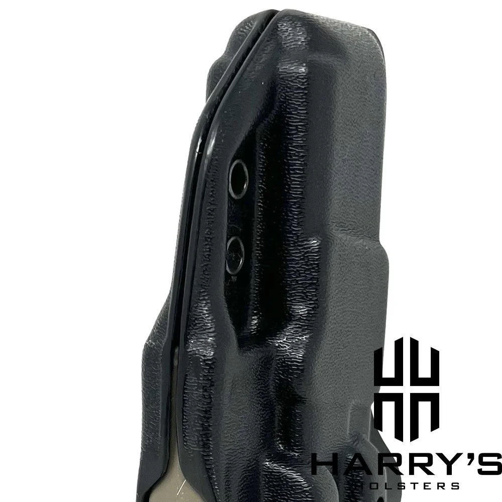 CZ P10c holster with rounded edges for comfort